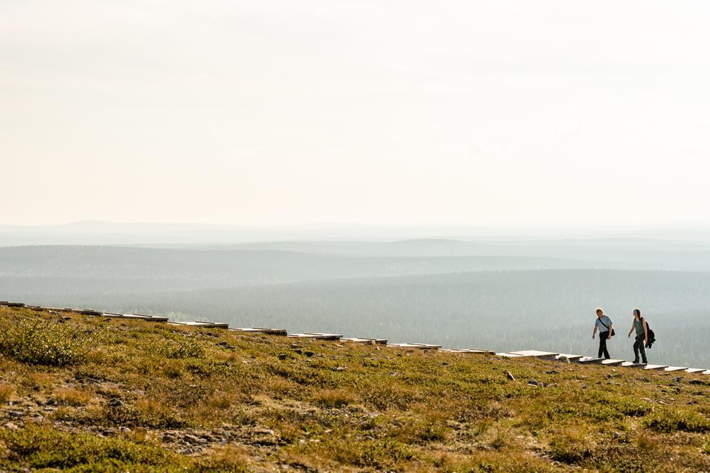 カクシラウッタネン 北極リゾート イグルー&シャレー サーリセルカ エクステリア 写真